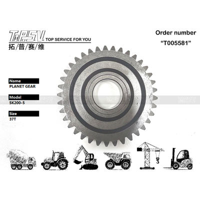 2401P1323 Heavy Duty SK200-5 Excavator Travel 1 Stage Planet Gear Motor dengan Penggerak Motor Hidraulik