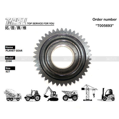 0397813 Low Noise Level Steel ZX60 Excavator Travel 1 Stage Planetary Gear Box Untuk Aplikasi Industri Tugas Berat