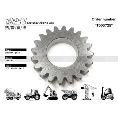 Tingkat Kebisingan Rendah SK07N2 Excavator Swing 1 Stage Planetary Gear