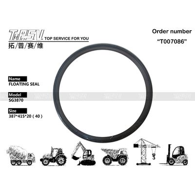 VOE14667679 Pemasangan Jaringan Gear SG3870 Excavator Travel Floating Seal Kit untuk Pengiriman Segera