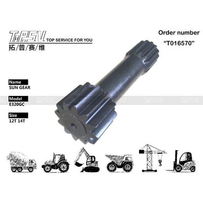 569-4286 Energi Pertambangan E320GC Excavator Travel 1 Stage Sun Gear Box