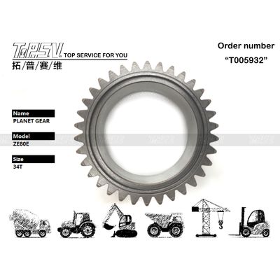Fondasi Konstruksi Rekayasa Jalan Mesin Berat ZE85E Excavator Perjalanan 2 Tahap Planetary Gear