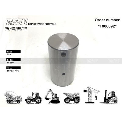 VOE14528724 EC210 Excavator Travel 2 Stage Gear Pin Daya tahan tinggi untuk transmisi daya yang lancar