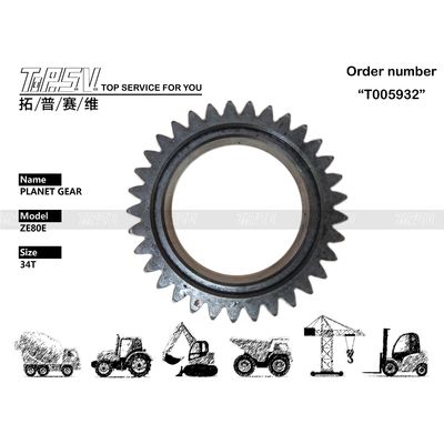 Fondasi Konstruksi Rekayasa Jalan Mesin Berat ZE85E Excavator Perjalanan 2 Tahap Planetary Gear