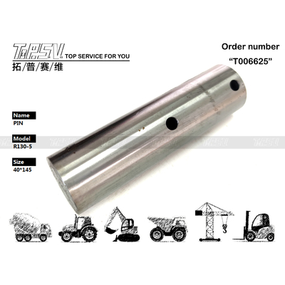 Pin Gigi Jalan Ekskavator R130-5 dengan Penggerak Motor Hidraulik