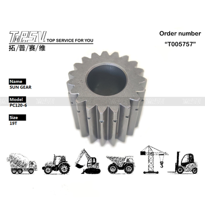 PC120-6 Perjalanan Excavator 2 Tahap Peralatan Matahari Dengan Perawatan Minyak Peralatan