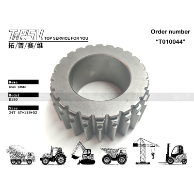 Ketersediaan Oli Gear untuk Perawatan Gigi Matahari Tahap 2 Perjalanan Excavator E180 Terbuat dari Baja