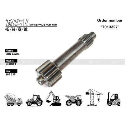 KX20 Excavator Travel 1 Stage Sun Gear Dalam Mesin Excavator