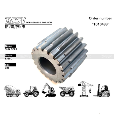 199-4630 Presisi tinggi E318D Excavator Swing 2 Stage Sun Gear