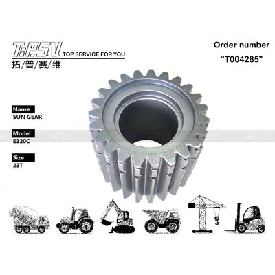 148-4632 E320C Excavator Swing 2 Stage Sun Gear Motor Bahan Baja dan Oli Gear Perawatan untuk Aplikasi Tugas Berat