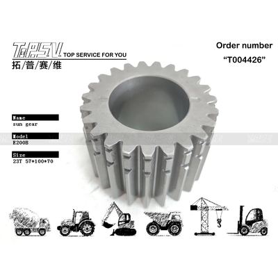 127-5969 bengkel mesin E320B Excavator Swing 2 Stage Sun Gear Reducer Gear Parts with Hydraulic Motor Drive