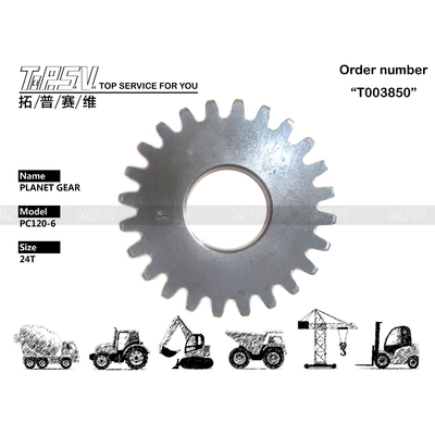 203-26-61160 Powertrain Fungsi PC120-6 Excavator Swing 1 Stage Planet Reducer Bagian Gear untuk Kinerja Mesin Berat