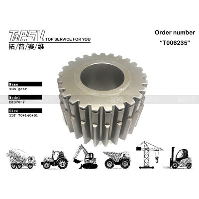 404-00082A Presisi Tinggi DH370-7 Excavator Travel 3 Stage Sun Gear Motor Komponen yang Harus Anda Punya untuk Sistem Transmisi Excavator Anda