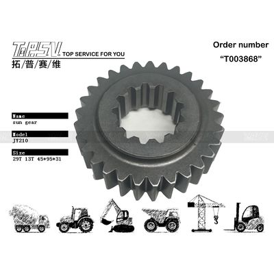 Kemasan Transportasi Kantong Dealed JY210 Excavator Swing 1 Stage Sun Gear Motor untuk Berbagai Model Excavator