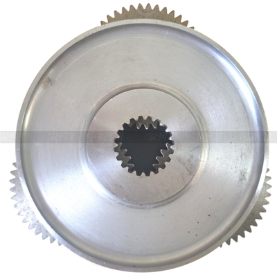 Steel Heavy Duty E307C Excavator Travel 1 Stage Carrier Assy dalam warna hitam untuk operasi konstruksi tugas berat