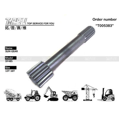 Membuat Gigi Matahari Tahap 1 Perjalanan Excavator SY485 dengan Penggerak Motor Hidrolik