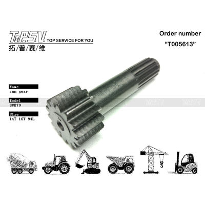 Suku Cadang Motor Gigi Matahari Tahap 1 Perjalanan Excavator Baja SWE70 Penting untuk Kebutuhan Konstruksi Anda