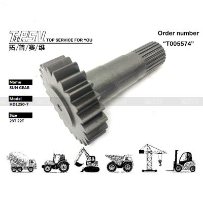 Gigi Matahari Perjalanan Ekskavator HD1250-7 Daya Tahan Tinggi 1 Tahap untuk Mesin Ekskavator Tahan Lama