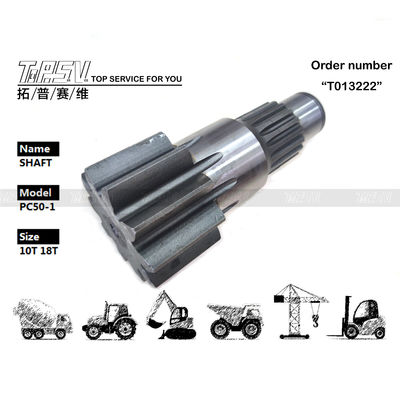 Penggerak hidraulik PC40 Excavator Swing Pinion Motor Parts untuk Superior Excavator Transmission System