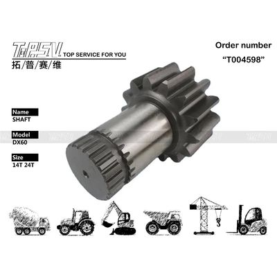 Suku Cadang Pinion Ayun Ekskavator Baja DX60 dan Siap untuk Pengiriman Segera