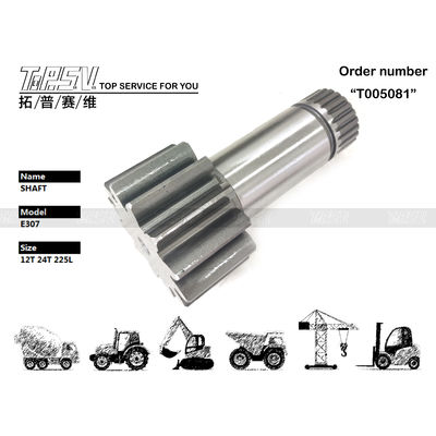 5I-9287 Professional E307 Excavator Swing Pinion Air Conditioner Bagian untuk pengolahan panas di bengkel mesin