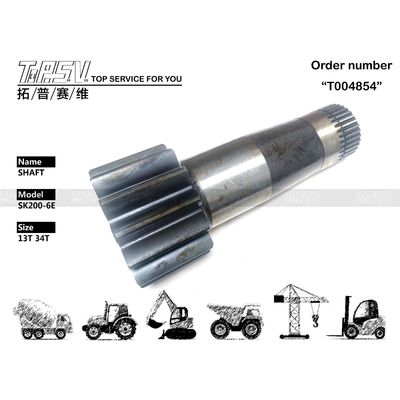 YN32W01003P1 SK200-6E Excavator Swing System Pinion Suku Cadang Reducer Excavator Lainnya Dikemas dalam Kantong Transportasi untuk Pengiriman Mudah