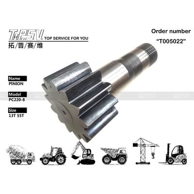 206-26-73130 Pemasangan Gear Meshing PC220-8 Suku Cadang Pinion Ayun Excavator Suku Cadang Elektronik dalam Kantong yang Disegel untuk Pengemasan dan Pemasangan Transportasi