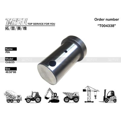 CLG225C Penggali Terperlakukan Panas Swing 2Stage Gear Pin untuk Transmisi Daya 08B0130