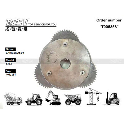 Perangkat ASSY Carrier 1 Tahap Perjalanan Excavator E312 Energy Mining dalam Warna Hitam untuk Produktivitas