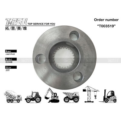 7Y-1751 Penggerak Motor Hidrolik E200B Excavator Swing 1 Tahap Planetary Carrier Warna Hitam Kompatibel dengan Berbagai Model Excavator Memastikan Pengoperasian