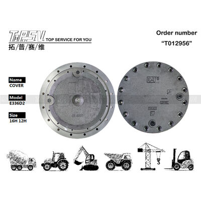 Hidraulik Motor Drive E336D2 Excavator Final Drive Cover Dioptimalkan untuk presisi tinggi dan daya tahan tinggi dalam mesin penggalian