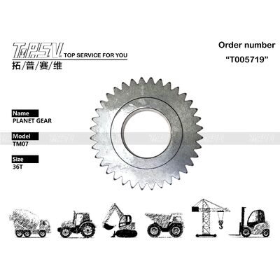 XKAY-00402 Low Noise Level R60-7 Excavator Travel 1 Stage Planetary Gear Dipalsukan dengan Baja tahan lama dan Teknik Palsukan Lanjutan