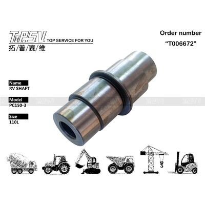 TZ200A1009-00 PC150-3 Suku Cadang RV Perjalanan Ekskavator Untuk Suku Cadang Ekskavator Penggerak Perjalanan
