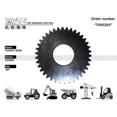 333-2991 Penggerak Motor Hidraulik E320D2 Excavator Travel 1 Stage Planetary Gear Dengan Pengolahan Panas Dan Kemasan yang Dapat Disegel