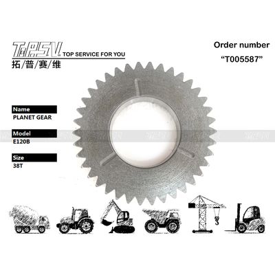 099-0205 Excavator Final Drive Planetary Gear Untuk Caterpillar E120B 38T