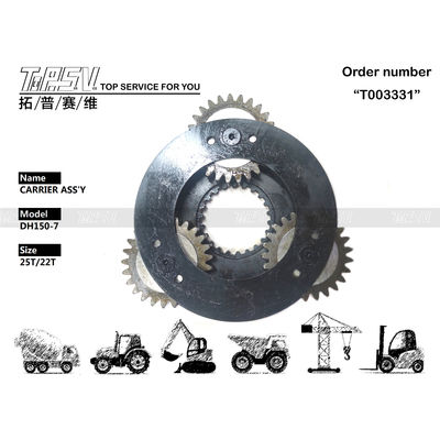 R110-7 Planet Carrier Assembly 1Stage Steel Hydraulic Motor Drive tipe