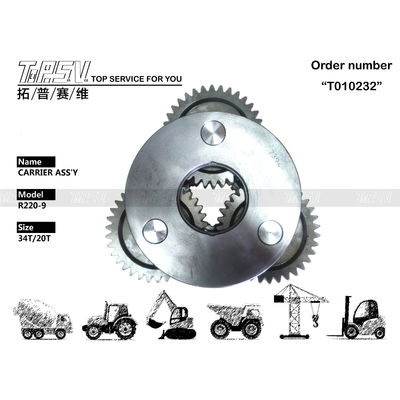 39Q6-42250 Reducer Perjalanan Planet Pinion Carrier R220-9 Excavator Dengan Gear Meshing