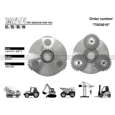 EC210B Pemasangan Swing Gear Pengangkut Excavator Berpanjangan VOE14528725