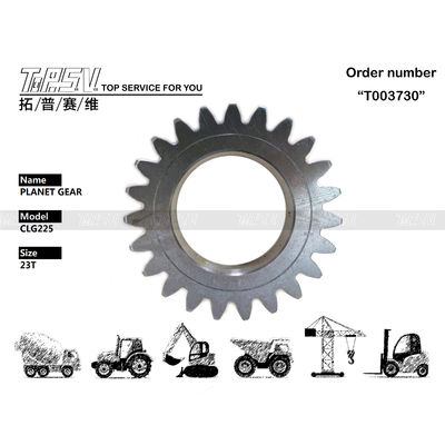 Baja CLG225 Planetary Gear Assembly Hitam 1Stage Excavator Swing Gear