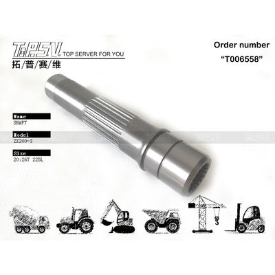 Heavy Duty Hydraulic ZX200-3 Excavator Travel Motor Shaft 2049166 Dalam stok