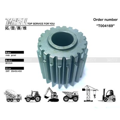 SA7118-30390 Minyak Gear Dan Perawatan Penggerak Motor Hidraulik Untuk Excavator Swing 2 Stage Sun Gear