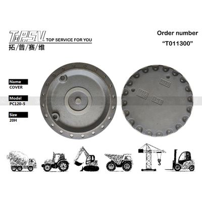 Good price 203-27-53232 Presisi Tinggi PC120-5 Penutup Penggerak Perjalanan Excavator untuk pemeliharaan minyak gir mudah dalam operasi tugas berat on line