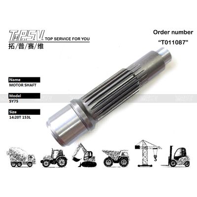 Bag SY75 Penggalian Motor Shaft dengan Perawatan Minyak Gear dan Transport Packaging