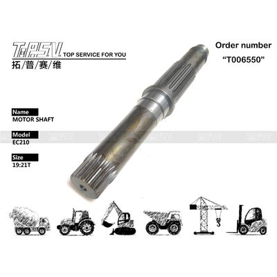 SA8230-33140 EC210 Excavator Travel Motor Shaft in Excavator Machinery Ukuran kemasan Tergantung pada jenis kemasan