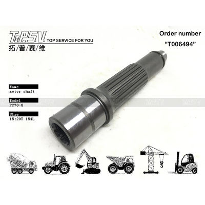 Good price TZ110D2002-00 Daya tahan tinggi PC70-8 Excavator Travel Bagian poros motor untuk bengkel mesin Konstruksi on line