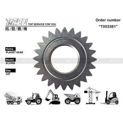 VOE14547275 EC290B Excavator Swing 1 Stage Planetary Gear dengan Pengolahan Panas dan Tampilan Gambar Nomor Gigi