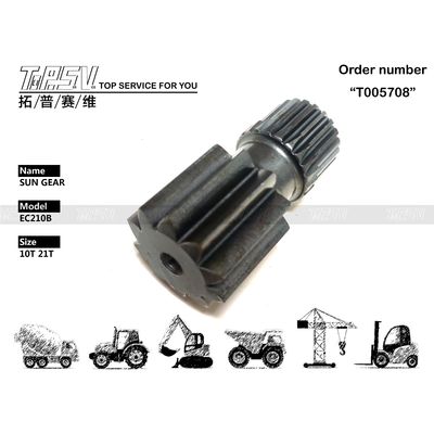 SA7117-30330 EC210 Excavator Travel 1 Sun Gear Box untuk rotasi yang halus dan tahan lama