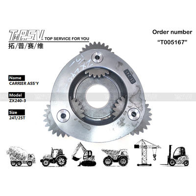 Professional Heavy Duty ZX240-3 Excavator Travel 1 Stage Carrier ASSY untuk aplikasi pertambangan energi