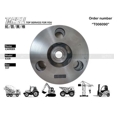 7Y-1433 Reduktor Planet dan Konstruksi Baja E320 Excavator Travel 2 Stage Carrier untuk Kinerja Optimal