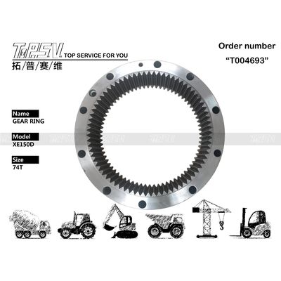 Good price SY135C XE150D Excavator Swing Gear Ring Box Daya tahan tinggi untuk mesin tugas berat on line